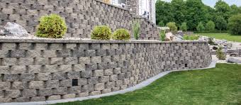Retaining Wall Installation project 6